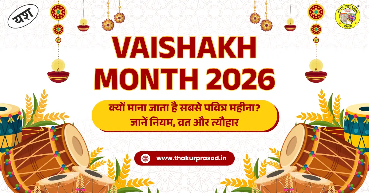 Read more about the article Vaishakh Month 2026: क्यों माना जाता है सबसे पवित्र महीना? जानें नियम, व्रत और त्यौहार